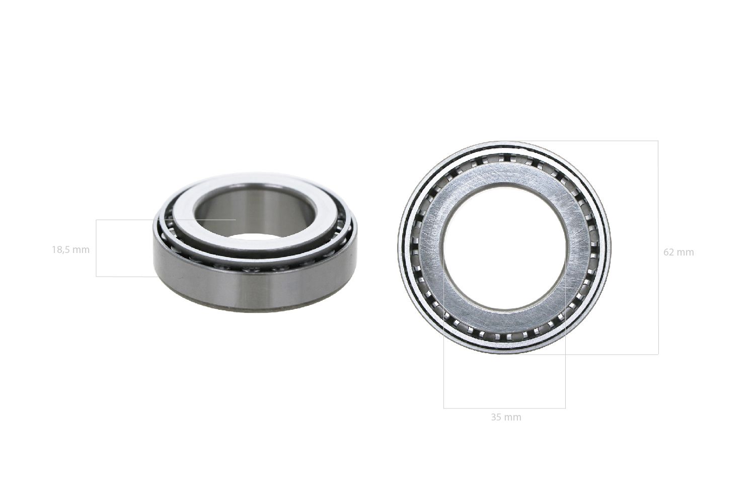 Lager (Vooras, Pignon) Yanmar YM, FX, L, YT, John Deere 950, 970, 990, 1050, 1070