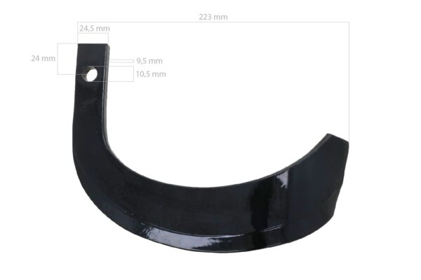 Iseki Freesmes Links TU, RAL140, RAL150, RKA140, RKA150, RKA160, RKA170, RA140 - Afbeelding 2