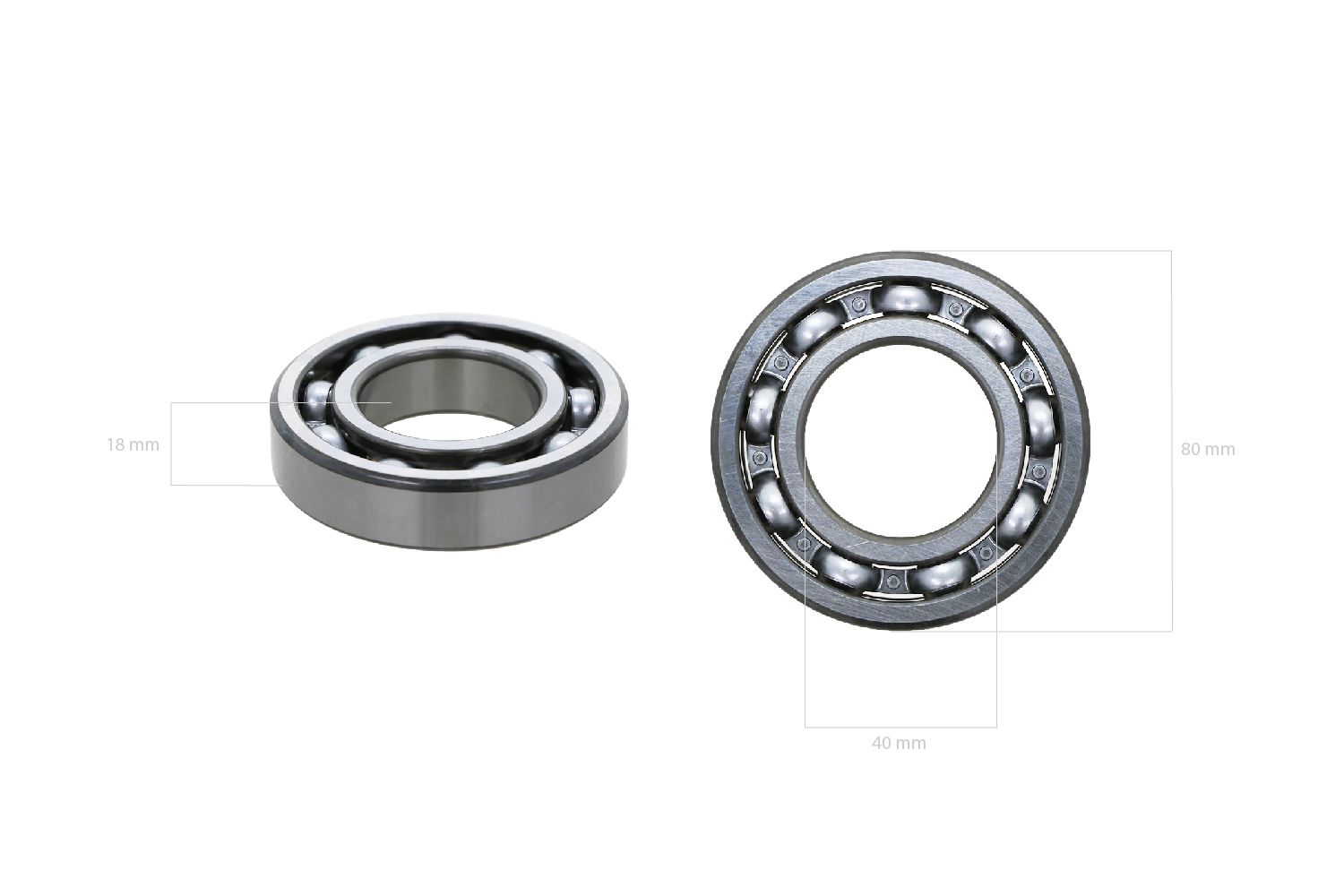 Lager 6208, Captain, Startrac, Iseki, Bolens, Kubota, Massey Ferguson, Agco, Challenger, Etc.,