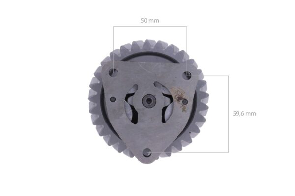 Oliepomp Yanmar 3T80, 3T80D, 3T80J, 3T84, 3T84A, 3TN84, 3T90J, 3T90LE, 3T90T, Marine: 3QM, 3QM30, John Deere 850, 900HC, 950, 1050 - Afbeelding 2
