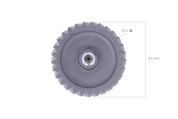 Oliepomp Yanmar 3T80, 3T80D, 3T80J, 3T84, 3T84A, 3TN84, 3T90J, 3T90LE, 3T90T, Marine: 3QM, 3QM30, John Deere 850, 900HC, 950, 1050 - Afbeelding 3