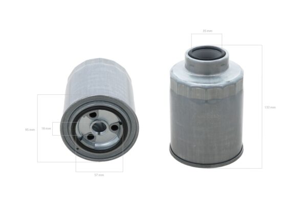 Brandstoffilter Iseki TG, Massey Ferguson, Komats, Manitou, Yanmar Marine, - Afbeelding 3