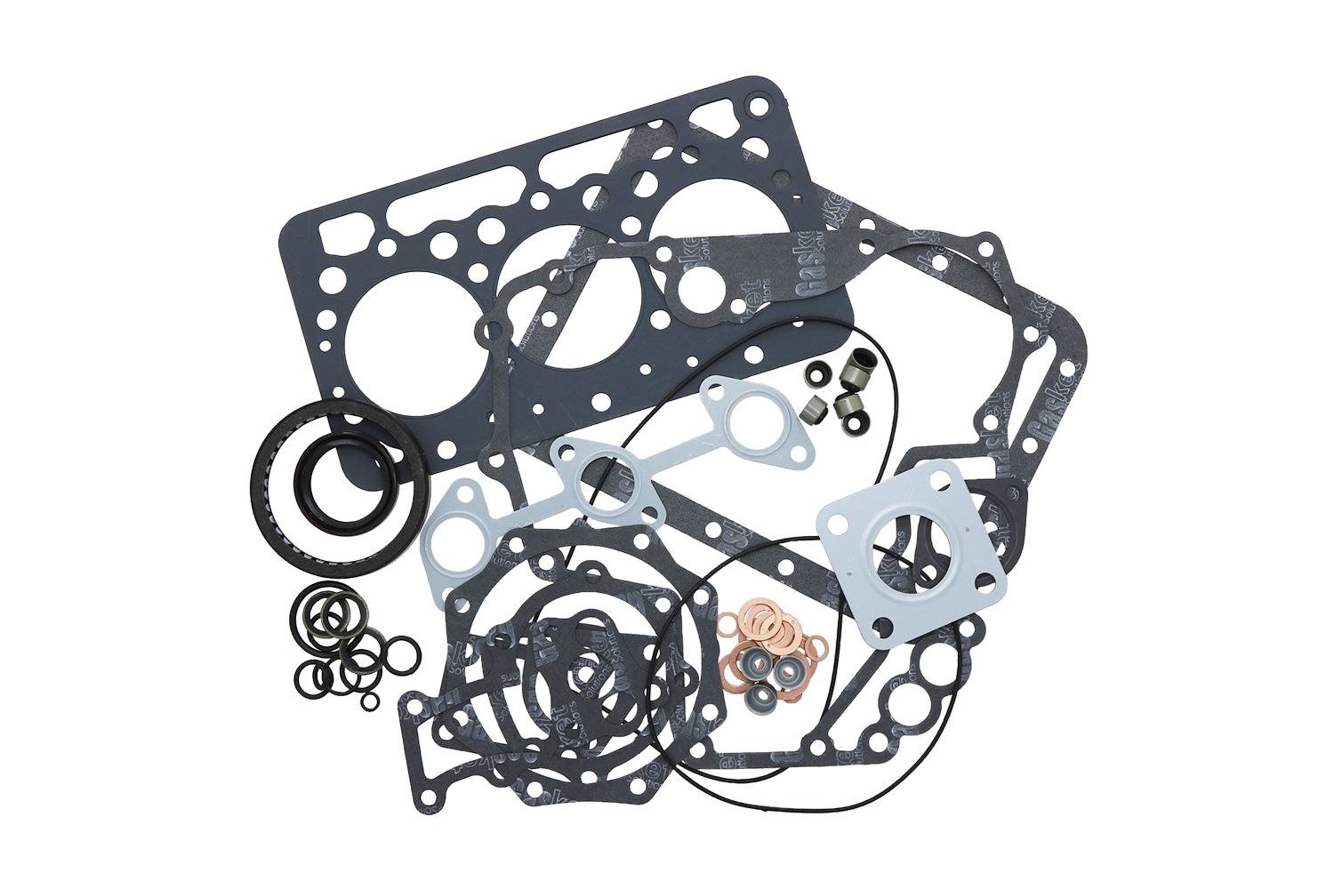 Koppakkingset Kubota D662, A13, A30, B1410, G1700, G1800, GB13, GB130, GB135, GT750, GT850, KX36, KX36H