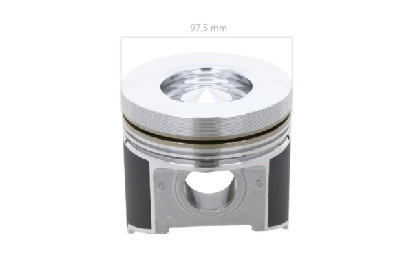 Zuiger Directe inspuiting STD 98mm Kubota V3300-DI, V3300 16V, V3300T, - Afbeelding 2