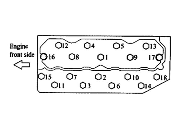 Koppakkingset Mitsubishi S4Q2 - Afbeelding 2