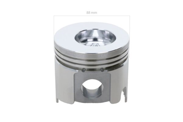 Zuiger directe inspuiting STD Yanmar 3TNC88, 3TNE88, 4TNC88, 4TNE88, Komatsu 3D88E, 4D88E - Afbeelding 2