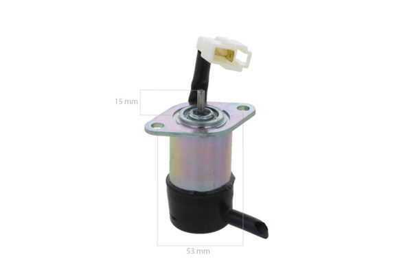 Stopsolenoid 12V Kubota D905, D1005, D1105, - Afbeelding 2