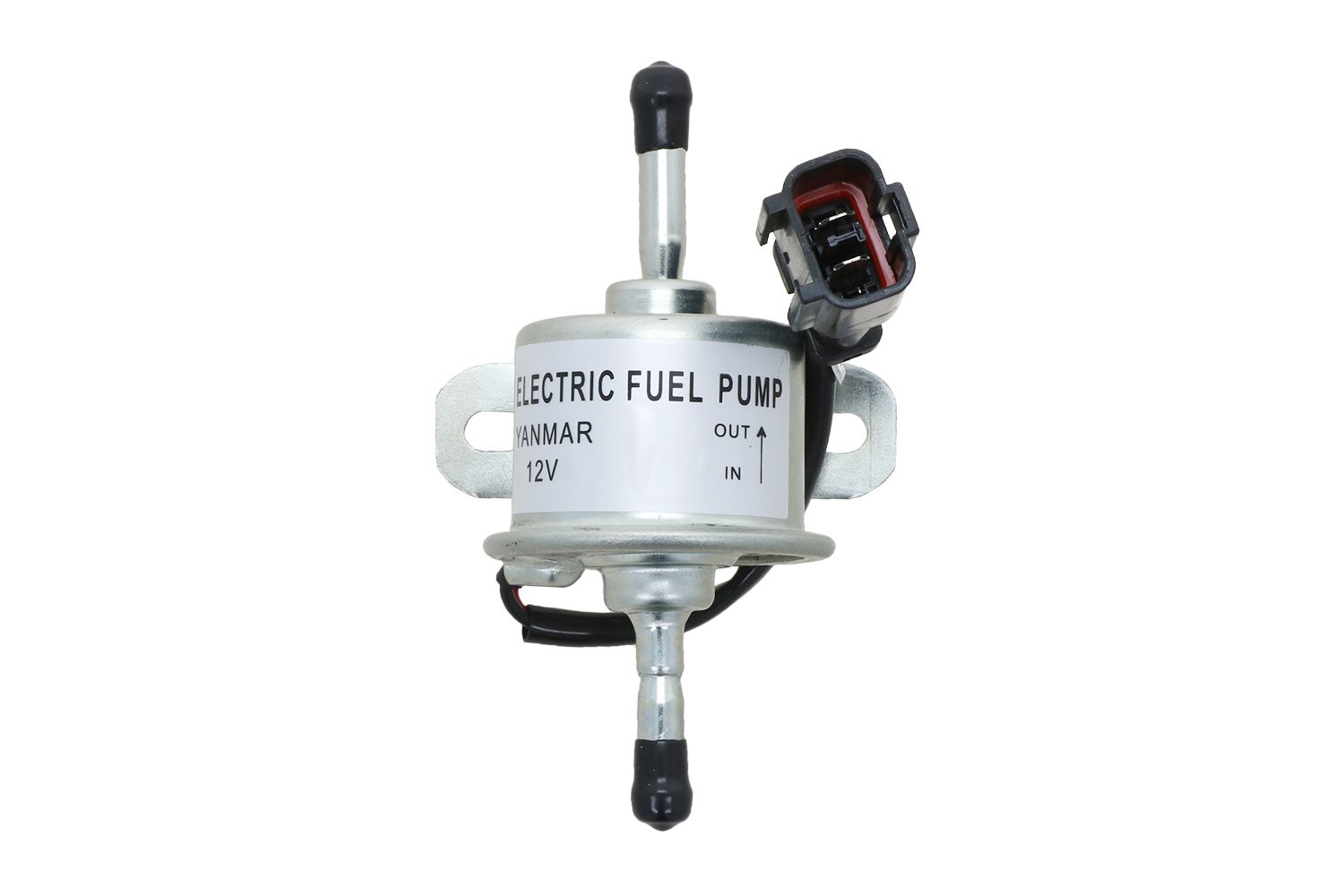 Brandstofopvoerpomp 12V Yanmar, Caterpillar, Hitachi, Kubota, John Deere, Volvo, Etc.,