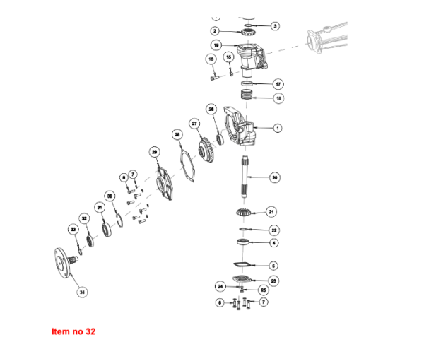 Steekaskeerring 4WD Captain Startrac, Etc., - Afbeelding 5