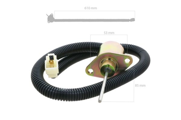 Kubota Stop Solenoid D1703 - Afbeelding 2