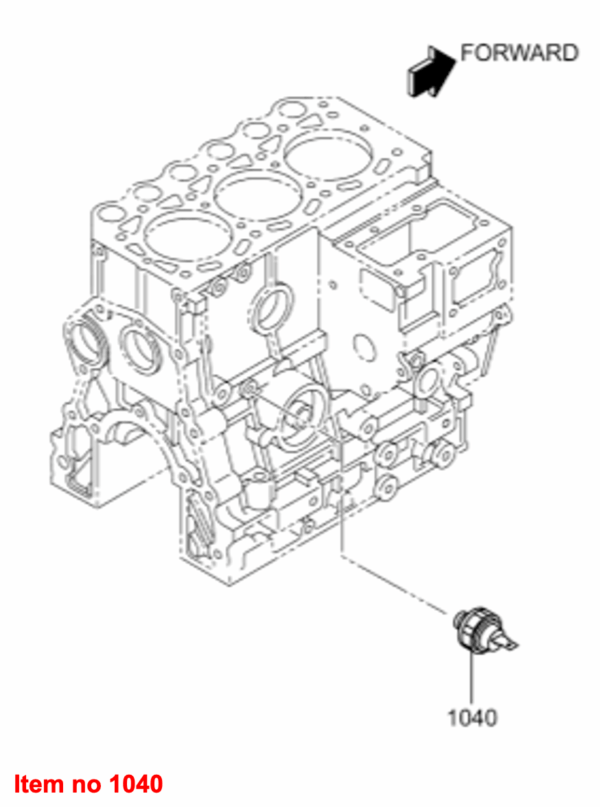 Oliedrukschakelaar Mitsubishi, MVS3L, MVS3L2, S3L, S3L2, S4L, S4L2, Captain, Startrac, Etc., - Afbeelding 3