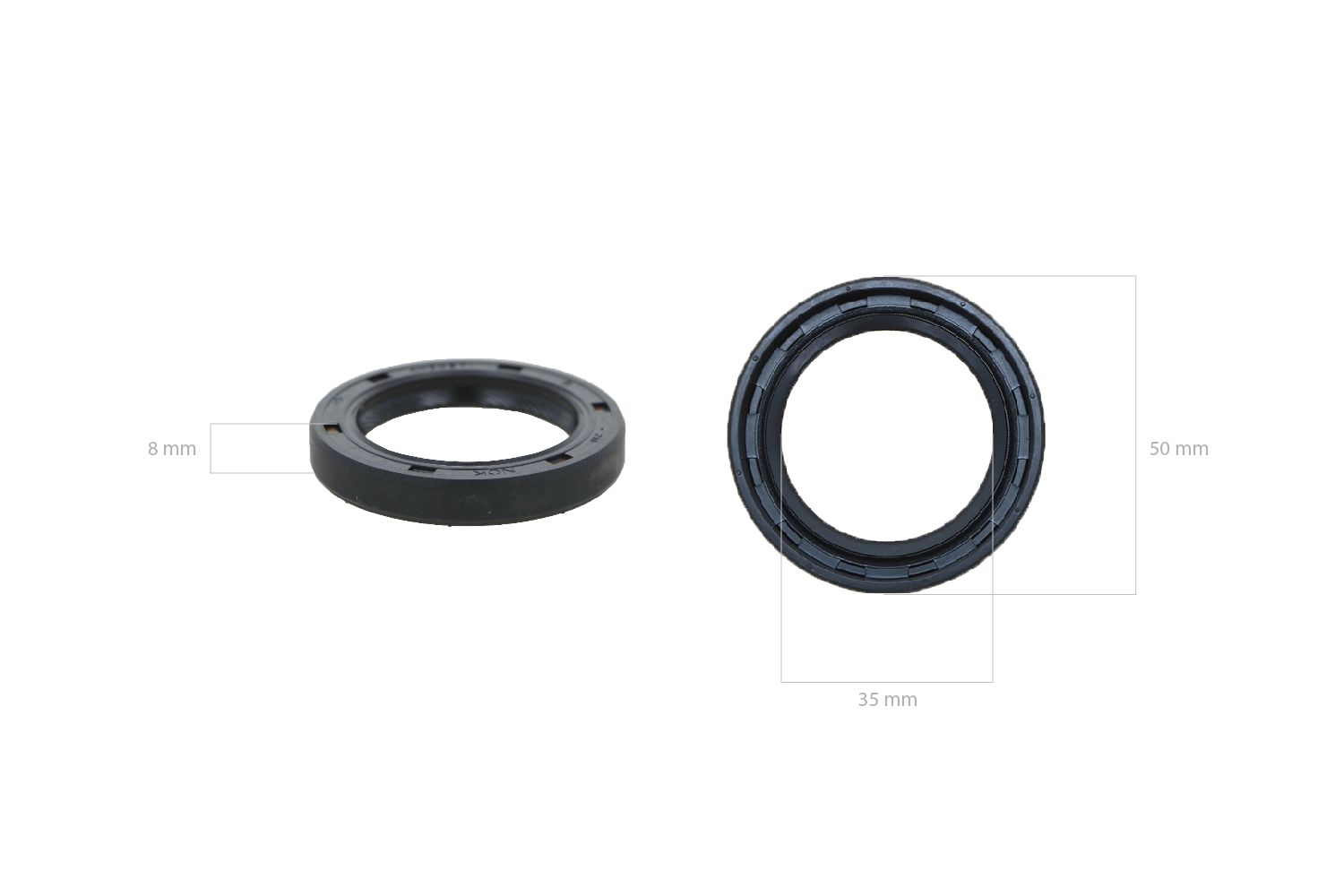 Krukaskeerring (voor)  Mitsubishi K3, K4, MVS3L, MVS3L2, S3L, S3L2, S4L, S4L2, Captain, Startrac, Etc.,