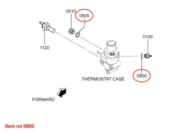 Bonded Seal 16mm Mitsubishi, S3L, S3L2, S4L, S4L2, Captain, Startrac, Etc., - Afbeelding 3