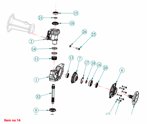 Fuseekeerring 4WD Captain, Startrac, Antonio Carraro, Etc., - Afbeelding 5