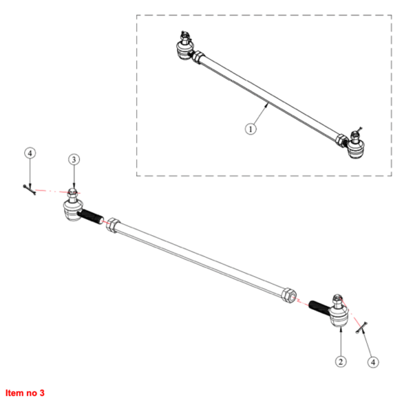Stuurkogel links Captain, Startrac, Antonio Carraro, Etc., - Afbeelding 2