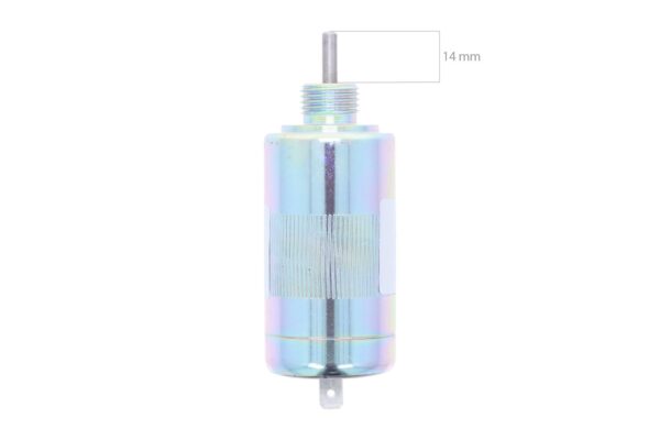 Stop solenoid Shibaura SX, ST, D, S, CM, S773, N843, NE673, E673, Perkins 100, 400, New-Holland, Case, - Afbeelding 2