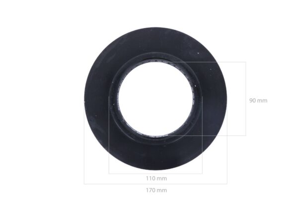Krukaskeerring (achterste) Shibaura J744, J823, J843, N843, N844 Perkins 103, 103, 403, 404, Caterpillar C1.1, C1.5, C1.7, C2.2, 3013, 3014, - Afbeelding 2