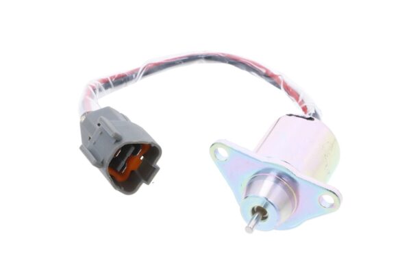 Stop Solenoid Yanmar 3TNE88, 3TNV70, 3TN76, 3TNV82, 3TNV88, John Deere, 4200, 4300, 4400, 4500, 4600, 4700, Komatsu, Hyundai - Afbeelding 2