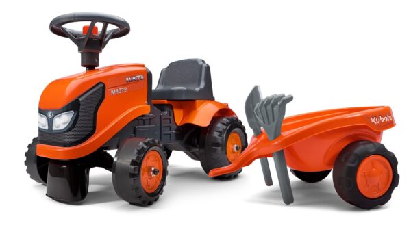 Kubota M4072 Looptractor met aanhanger en gereedschap