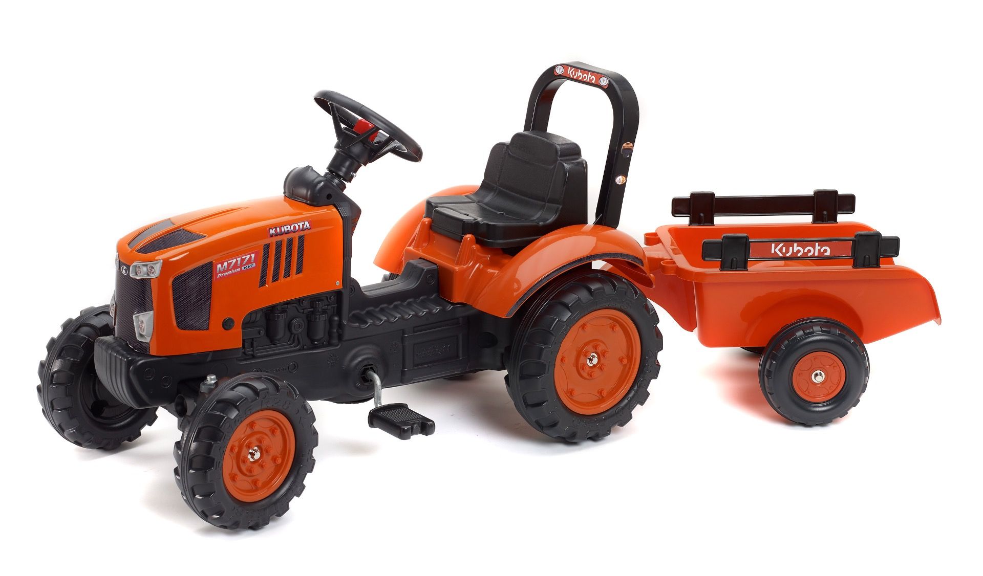 Kubota M7171 Traptractor met aanhanger 2 tot 5 jaar