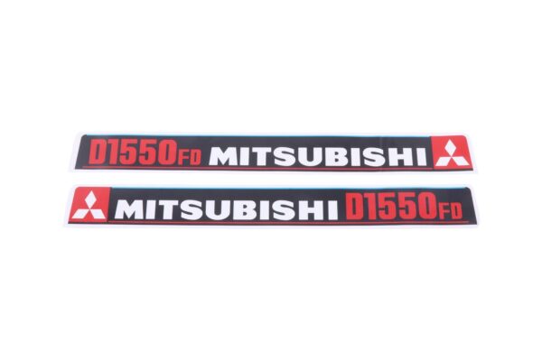 Motorkap sticker Mitsubishi D1550