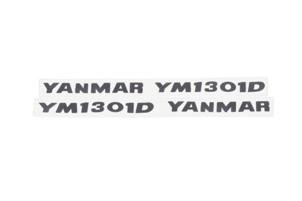 Motorkap stickerset Yanmar YM1301
