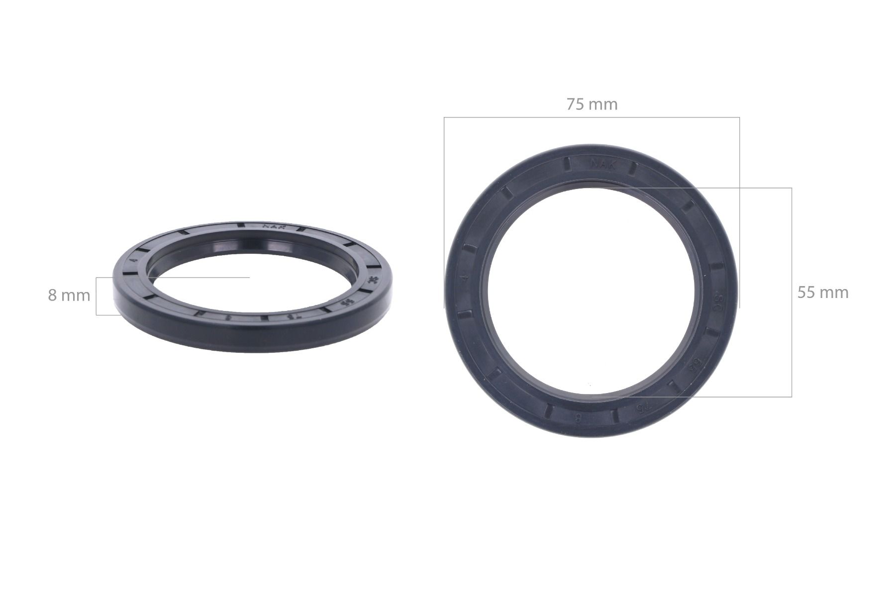 Steekaskeerring Achteras Yanmar YM195, YM240, YM1110, YM1500, YM1600, YM1700, YM1900, YM2000,