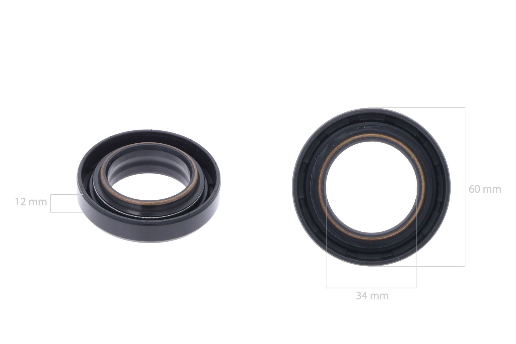 Keerring met stalen binnenbus t.b.v. middenaftakas Iseki TA, TD, TE, TG TK, TLE-TYPES, 5035 Bolens, Massey Ferguson 1165, 1240, 1250, 1260, 1547, 1747,