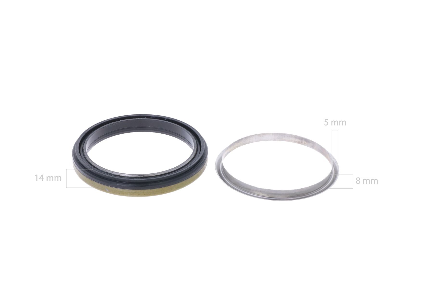 Fuseekeerring 4WD Kubota GL, L, L1-types, Hinomoto NX-types