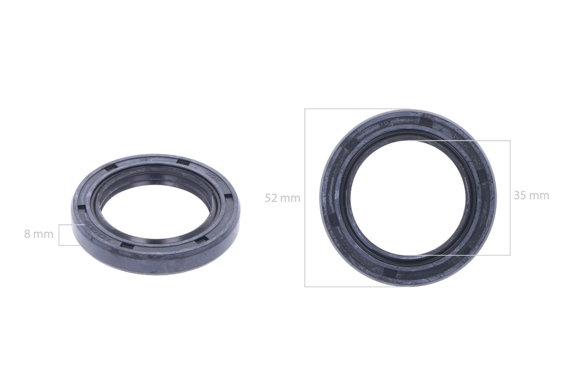 Keerring maaidek en middenaftakas Iseki, Massey Ferguson 1205, 1215, 1225