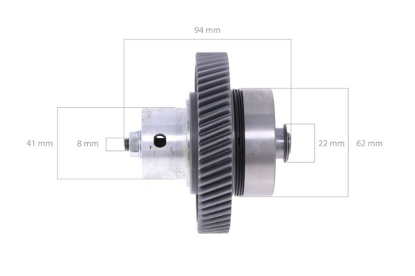 Motoroliepomp Compleet Shibaura N843, N844, Perkins 403, 404, Caterpillar C1.1, C1.5, C2,2, 3013C, 3024, 3024C, Ford / New Holland TC40, TC40A - Afbeelding 3