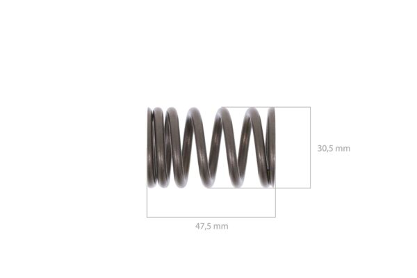 Klepveer In- en uitlaat Yanmar 4TNE92, 94, 98, 4TNV98C/CT, Komatsu 4D92E, 4D94E, 4D94LE, 4D98E, - Afbeelding 2