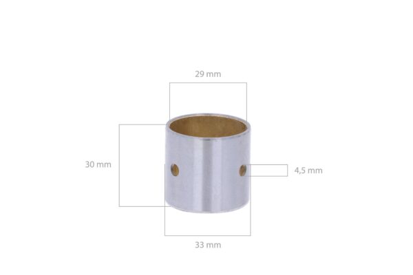 Pistonpenlager STD Yanmar 4TNE92, 4TNE94, 4TNE98, 4TNV92, 4TNV94, 4TNV98, Komatsu 4D92E, 4D94E, 4D98E, S4D98E, - Afbeelding 2