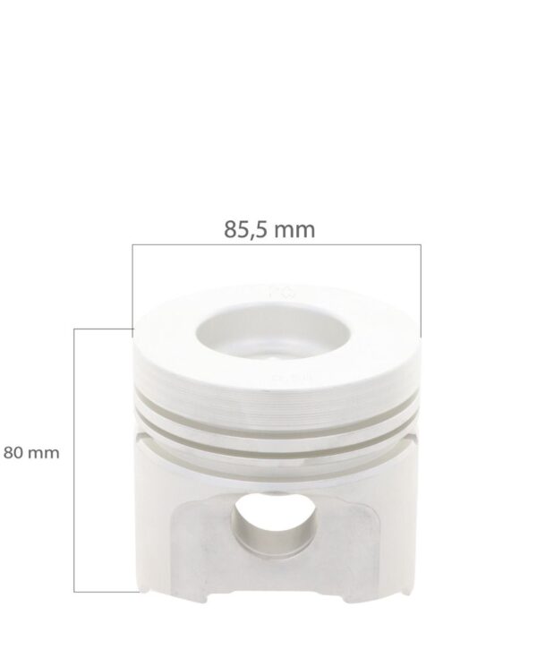 Zuiger +0.50 Kubota D1402 DI, V1902 DI, F2302 DI, S2802 DI, - Afbeelding 2