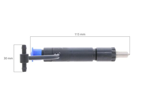 Verstuiver Directe inspuiting Yanmar 3JH, 4JH, 3TNV84, 3TNV88, 4TNV84, 4TNV88, TK486V, Komatsu 3D84E, 3D88E, S3D84, 4D88E, Isuzu 3CD1, 3CE1 - Afbeelding 3