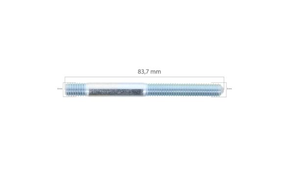 Cilinderkopdraadeind Iseki /Isuzu E3CD, E3CE, E3CF, E3CG, E4CG, E262, E269, E374, E383, E393, E3100, E3112, Massey Ferguson, Mitsubishi, - Afbeelding 2