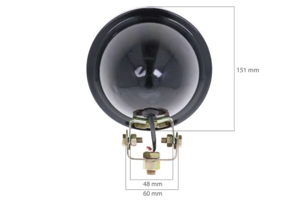 Led Werklamp rond geel - Afbeelding 2