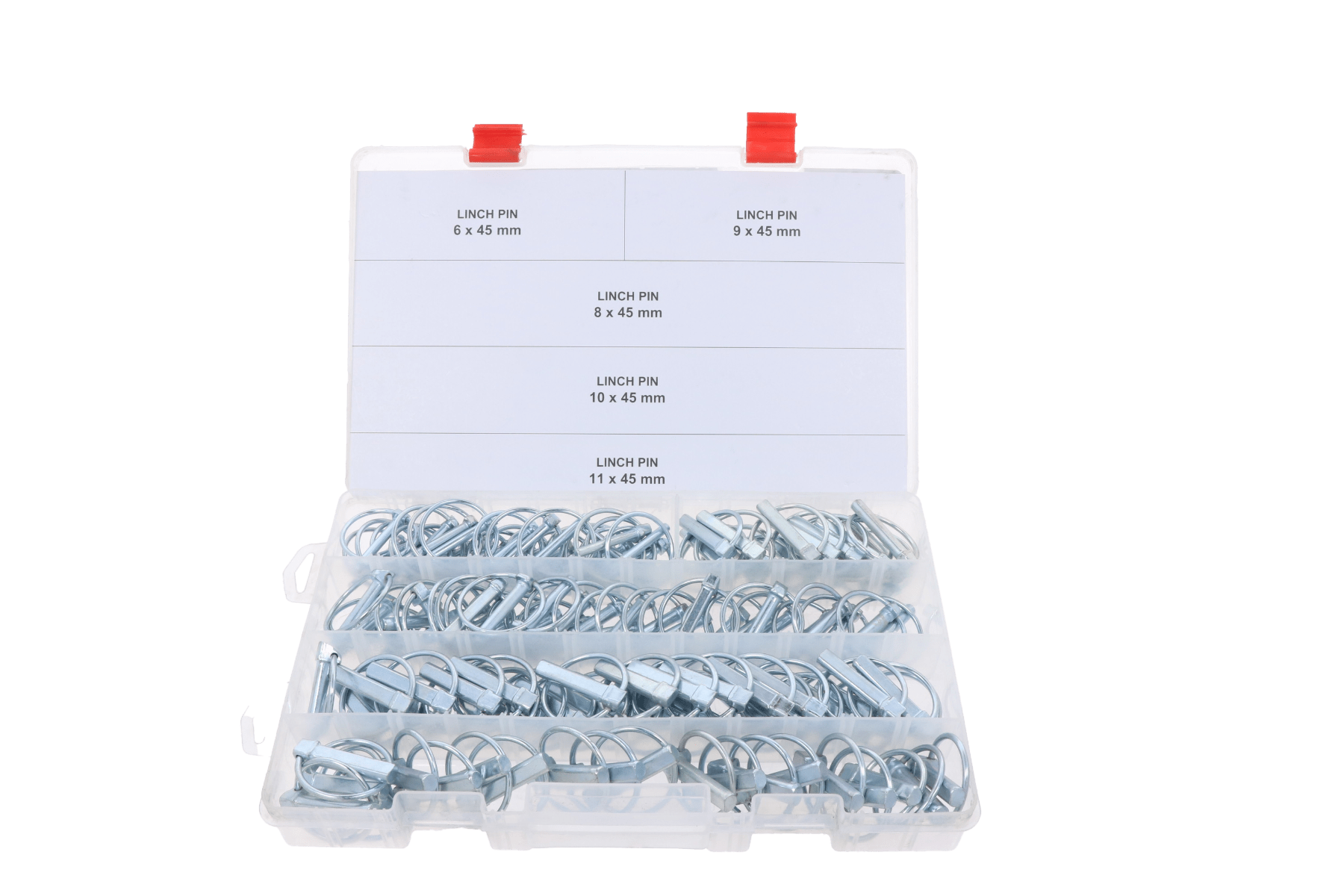 Assortiment doos 120 linch pennen
