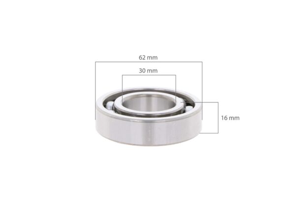 Lager 6206 Captain, Startrac, Hinomoto, Iseki, Solis, Massey Ferguson, Etc., - Afbeelding 2