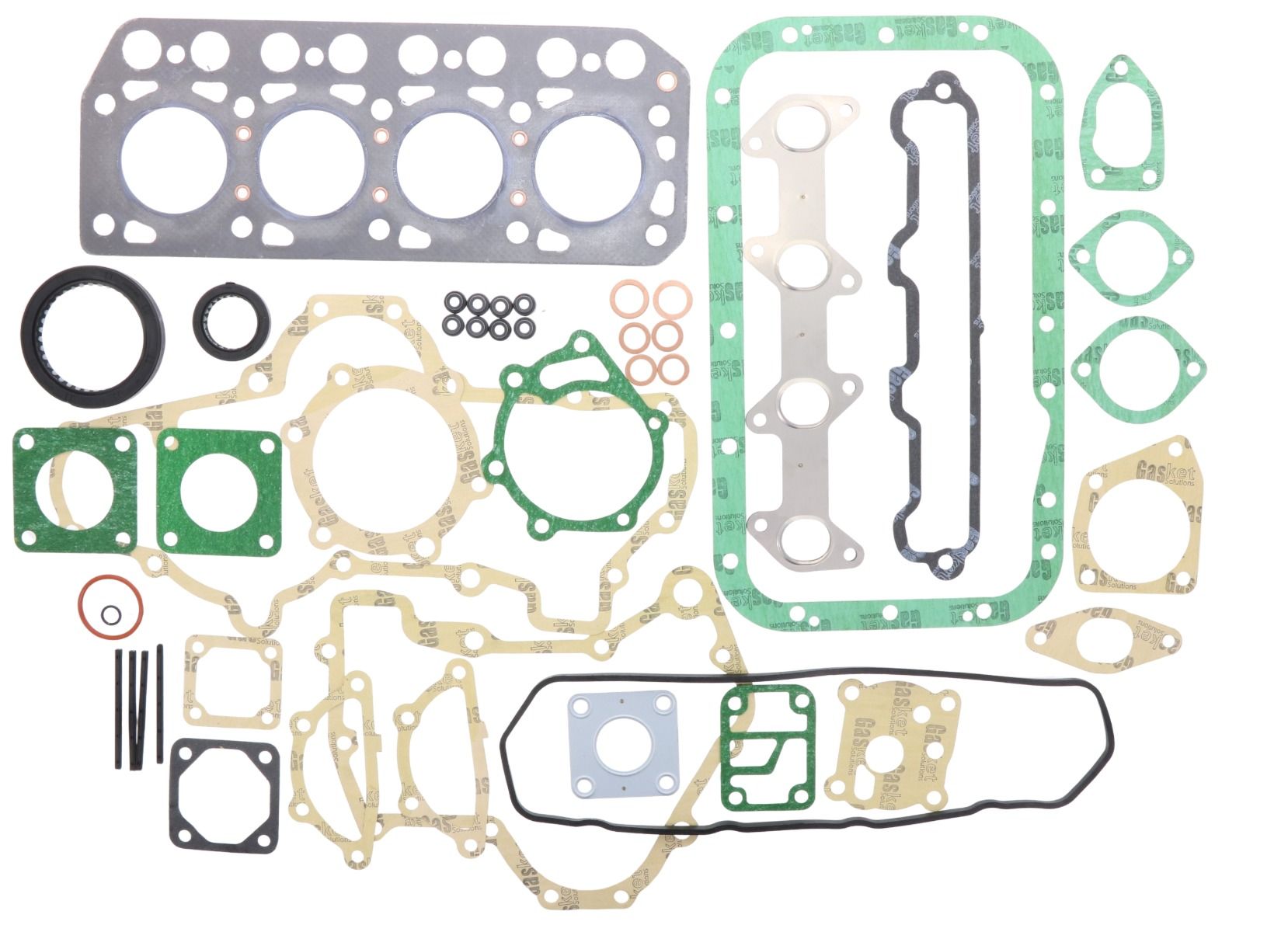 Koppakkingset Mitsubishi K4A D1650, D1850, Airman DCX180, Satoh / Kumiai ST1620, ST1640, ST1820, ST1840