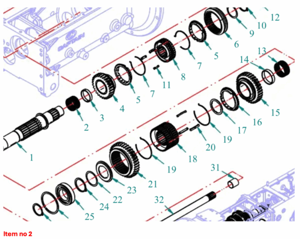 11500132, 030132, B424727
