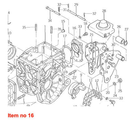 Aftakasdeksel Iseki TU-, TX-types, Bolens G-, H-, TX-types, Massey Ferguson 1120