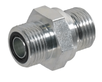 Verloopnippel 1/2" BSP X 13/16" ORFS Captain, Startrac, Antonio Carraro, Etc.,