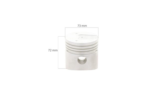 Zuiger Mitsubishi K3D, K4D, Iseki TU, Indirecte inspuiting Nieuwe Type - Afbeelding 2