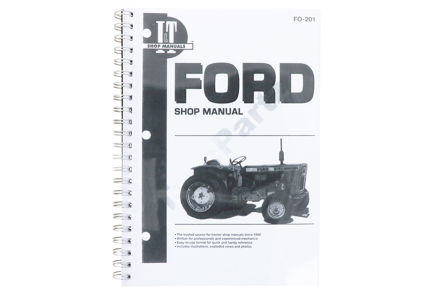 Fordson, Ford, New-Holland Werkplaatsboek (Engels)