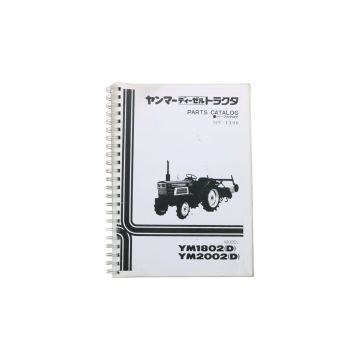 Yanmar YM1802, YM2002 Onderdelen catalogus met technische tekeningen