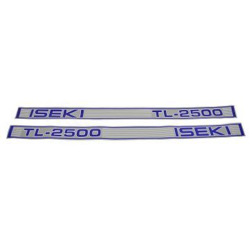Motorkap Sticker set Iseki TL2500