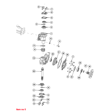 Pakking lagerhouder 4WD Captain, Startrac, Antonio Carraro, 
