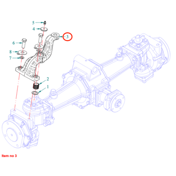 Stuurarm Links Captain 273, Startrac 273, 