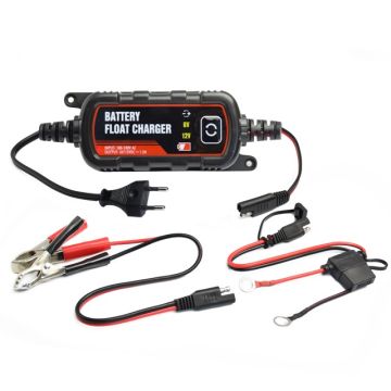 Slimme Druppellader Acculader 1.2A 6V-12V